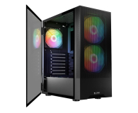 LOGIC CONCEPT Arya ARGB USB 3.0 Midi Tower Czarny AT-ARYA-10-000000-0002 - 1185196 - zdjęcie 4